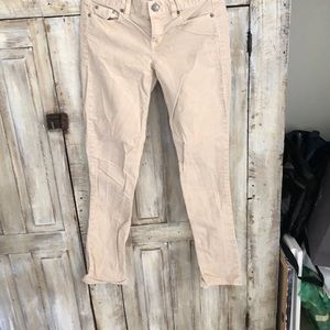 Corduroy low rise jeans